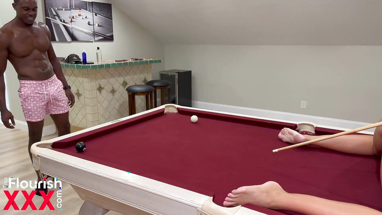 Pool Hall BBC Threesome
