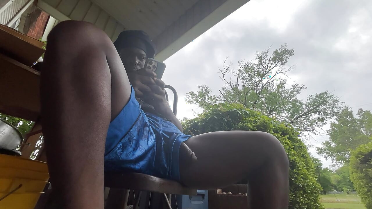 I Got Up Early In The Morning Just So I Can Have A Gooning Session On The Front Porch With Me Nutting