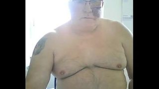 grandpa cum on cam