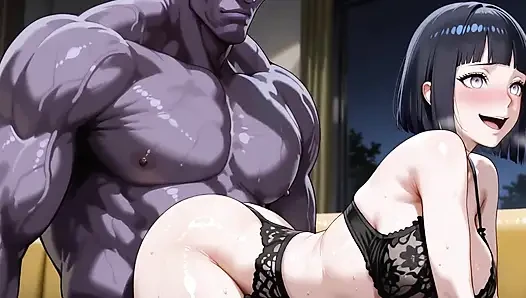 Vaksin (OPM) x Hinata (Naruto)