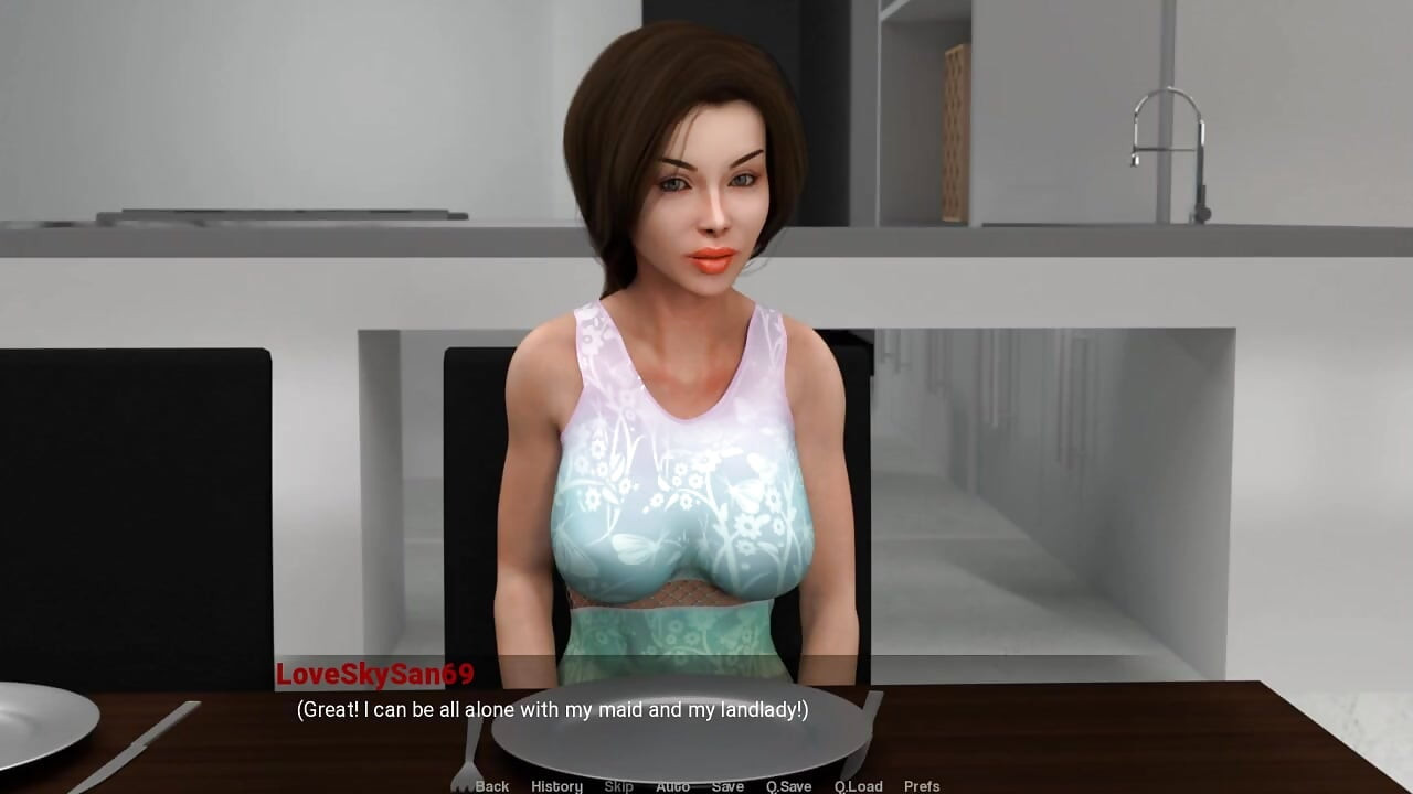 Away From Home Part 18 Playing with My Maid and Landlady by Loveskysan69