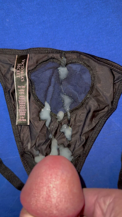 Cum on wife’s panties 55 | Clip 1