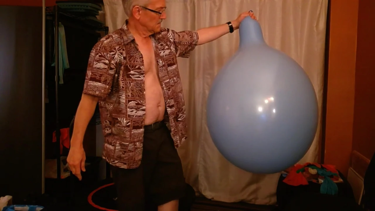 157) iki oturma 2 pop ve blimp balon kamburu ve boşalma