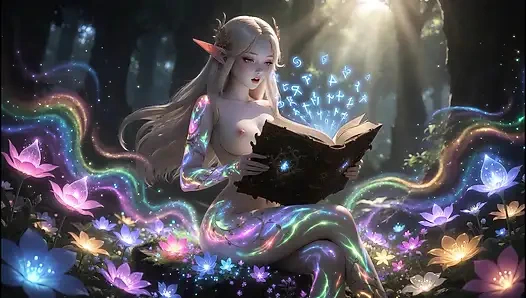 AI - Серебряный сад - история интимного эльфы, глава 1 - HI