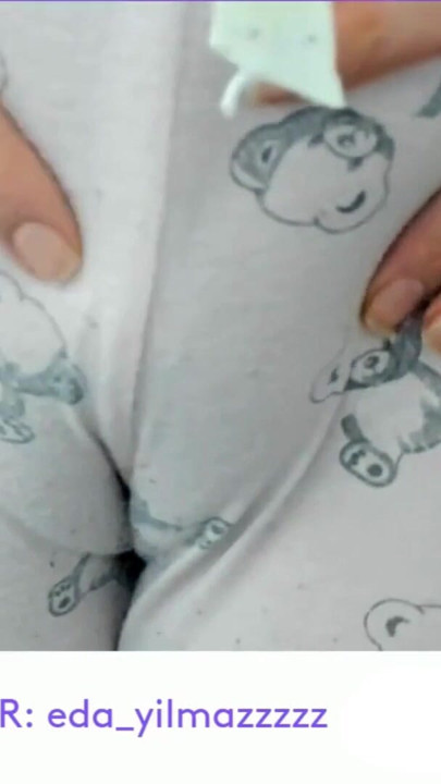CAMELTOE- MASTURBATE WITH PAJAMA- RUBBING PUSSY WITH PAJAMA | Clip 1