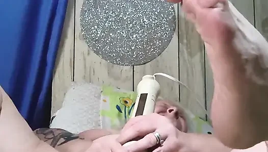 When the Dildos Won't Do She Finds Something Big N Powerful to Fuck