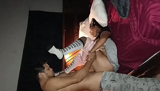My Wife's Stepdaughter Agrees to Fuck After the Party