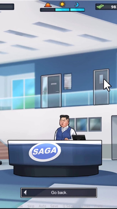 Summertime saga: the nurse helped Johannes