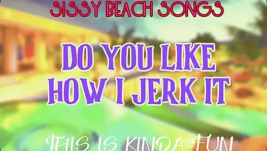 Audio only - lagu sissy beach - kamu suka banget kalau aku ngocok kontolku ini enak banget