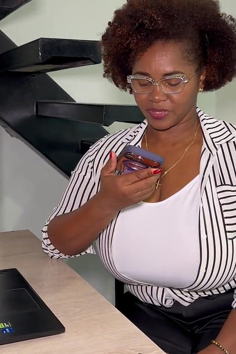 Busty Teacher Coaxes Nerdy Student to Fuck Her