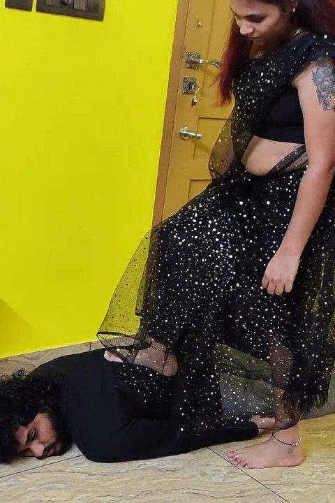 Madam Punishing Servant Full Weight Body Trample