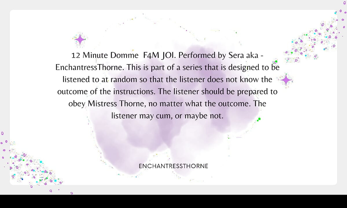 Femdom JOI Denial 02