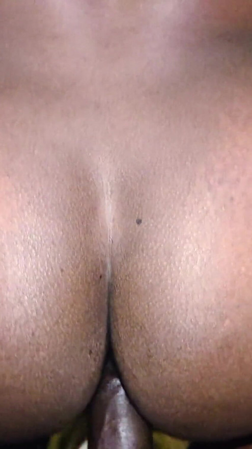 Big ebony ass sensually mounted for her boyfriend | Clip 1