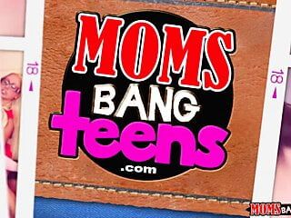 Moms Bang Teen  - Step Mom and stepdaughter share