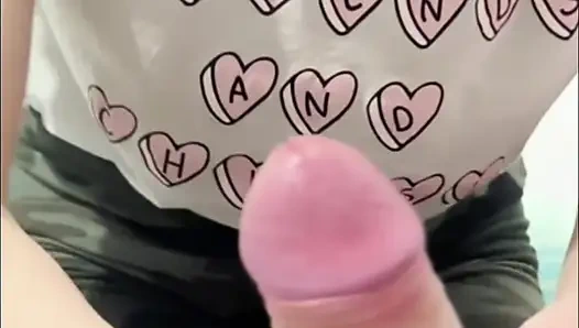 As soon as I wake up I suck and jerk my husband's cock who can't resist and cums immediately