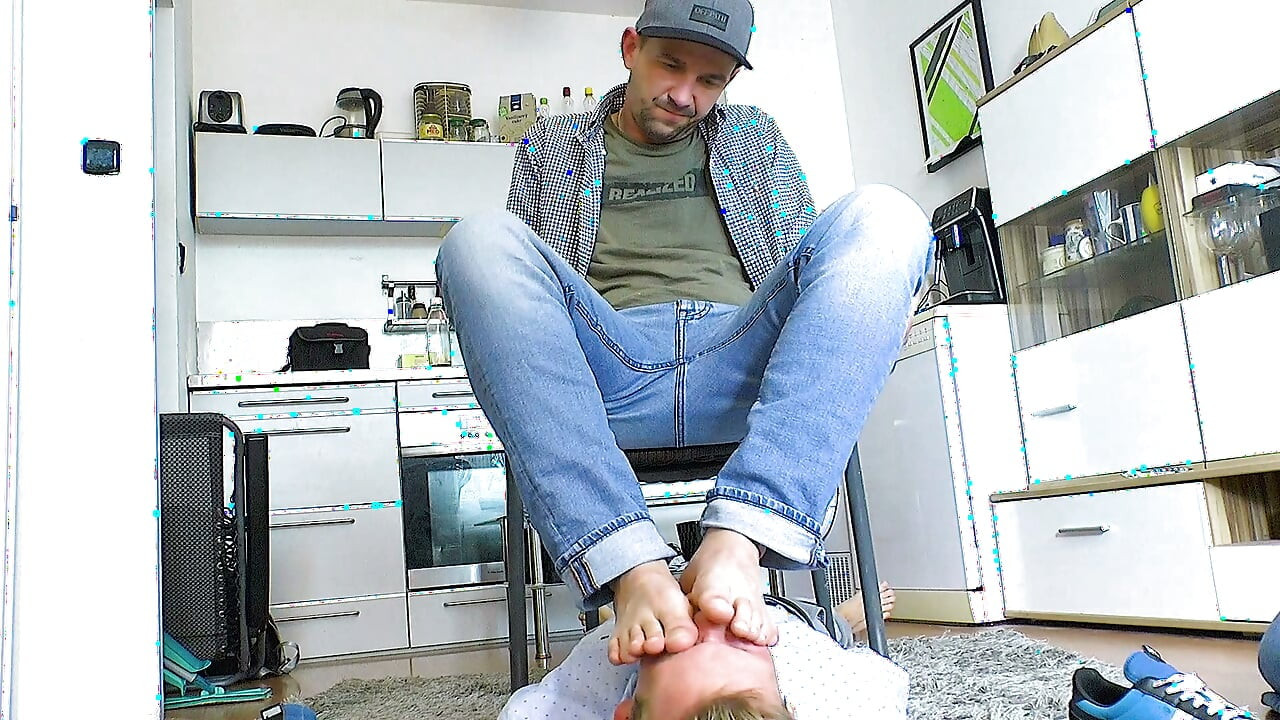 Playful Dominance: Guy Romes Commands Bazz to Worship and Tickle His Soles