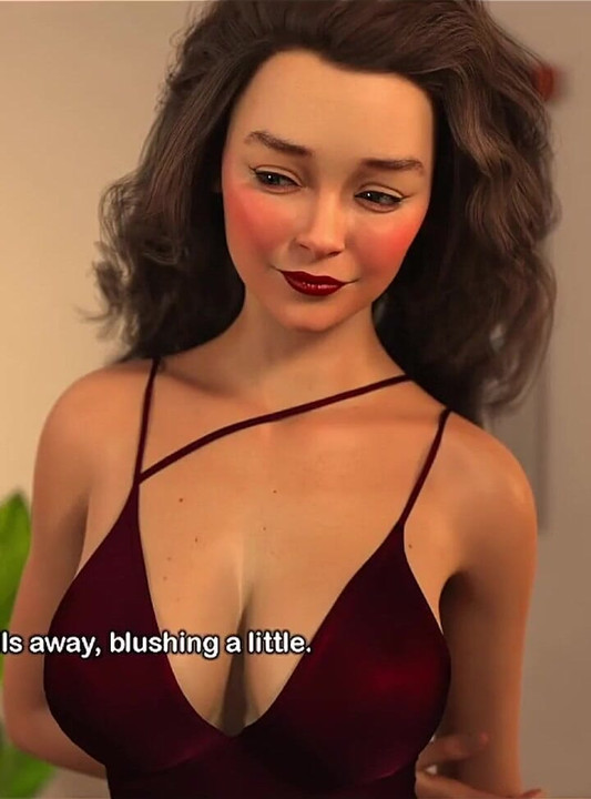 My Bimbo Dream - Sexy Stepmom Shows Me Her Perfect Fake Tits While I Work