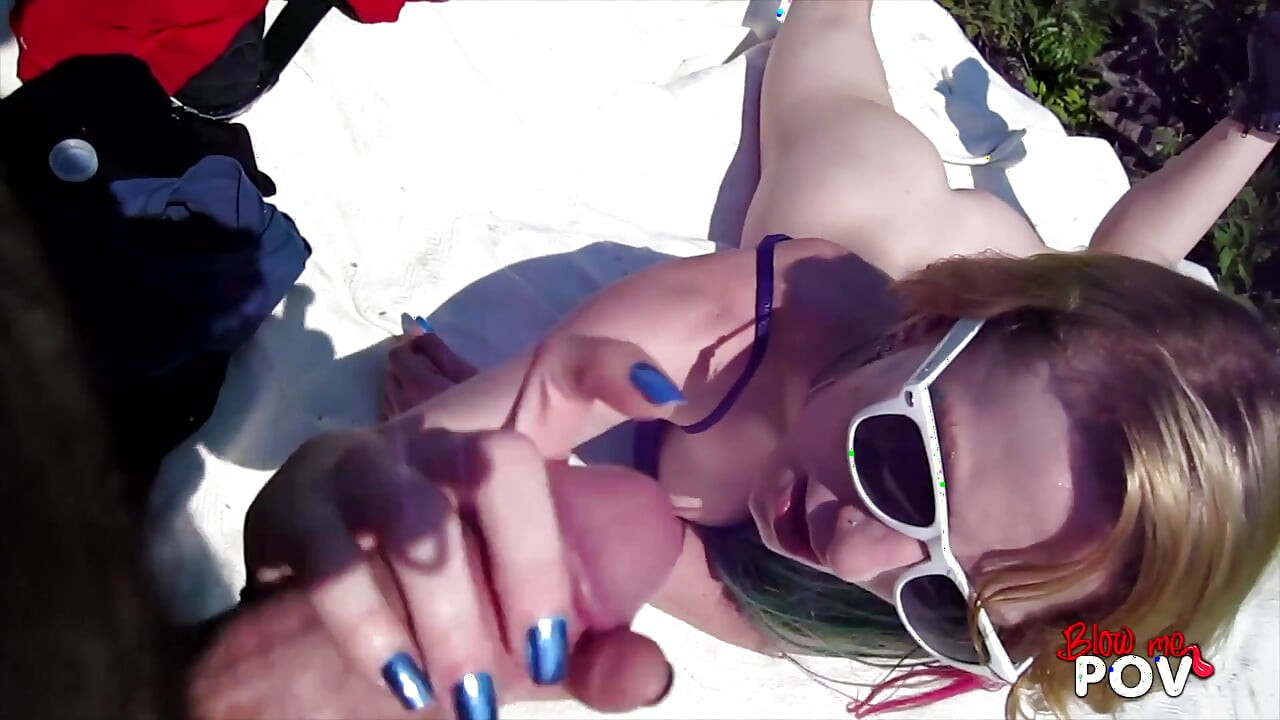 BlowMePOV - Picnic handjob