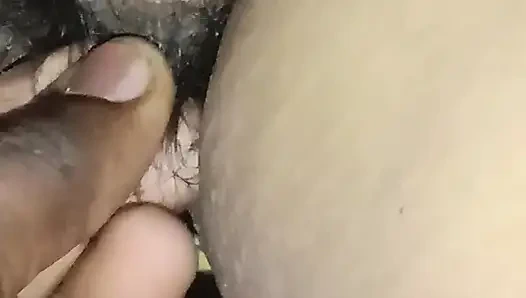 I put my finger inside my stepmother's vagina and took out her honey, part 2