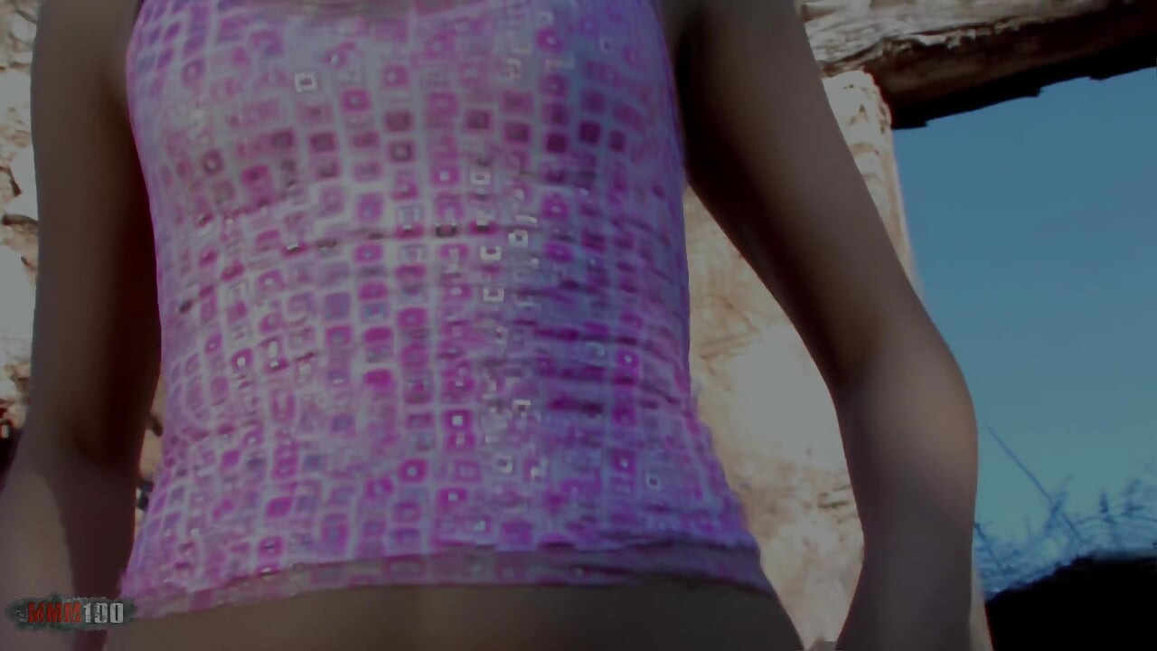 Vania Rodriguez Hot Mtis Vania Rodriguez Dancing and Stripping in an Abandoned House