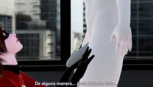 Elastigirl In My Office Wanting To Be Unfaithful - 3D Animation