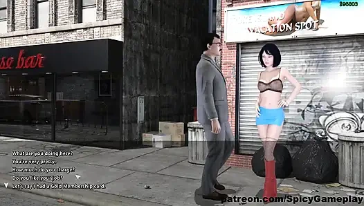 Приключения Вилли D: огромная порция спермы на массивные сиськи, трах сисек на улице, эпизод 99