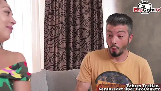 German cheating casting - Is she cheating on her boyfriend?