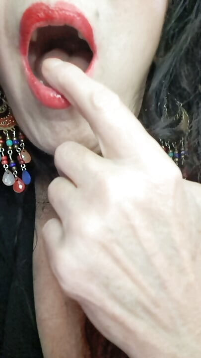 Why do women put on lipstick?