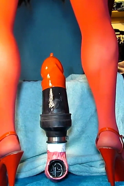 Fucked and Stretched Dressed in Red