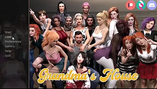 Büyükanne evi - Annabelle gat şaplak atıyor.