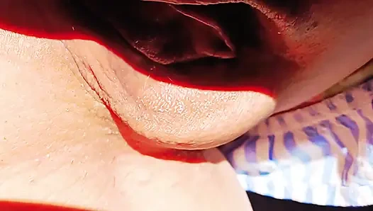 Schau dir meine massiven fleischigen äußeren fotzenlippen an