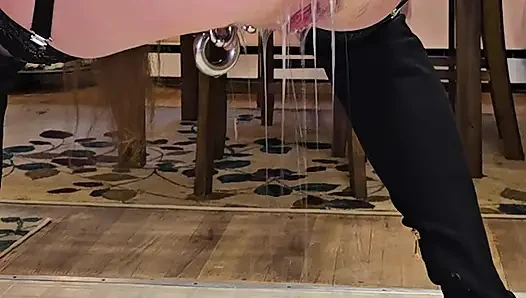 Longpussy. Making friends with My New Enormous Buttplug still.