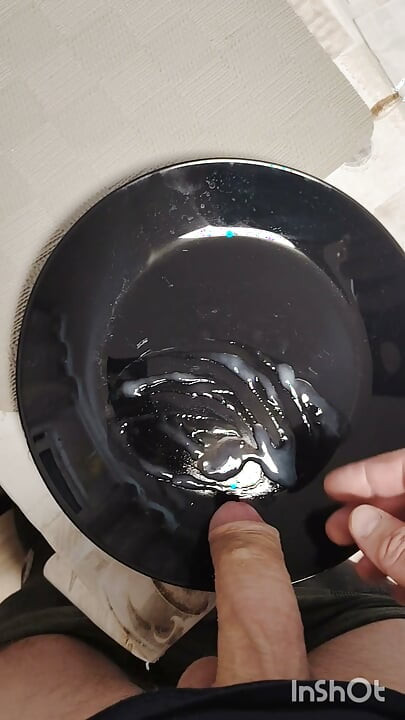 Messy Sperm on a plate