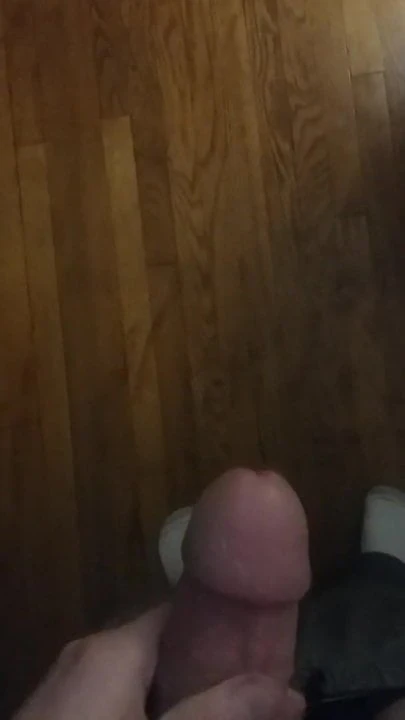 Cumming on floor!