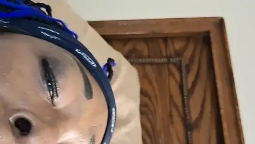 Lil blue nasty nyepong kontol enak banget