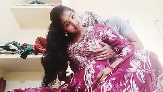 Поза наездницы дези бхабхи, секс в позе с Devar, любительское домашнее видео, страстный секс