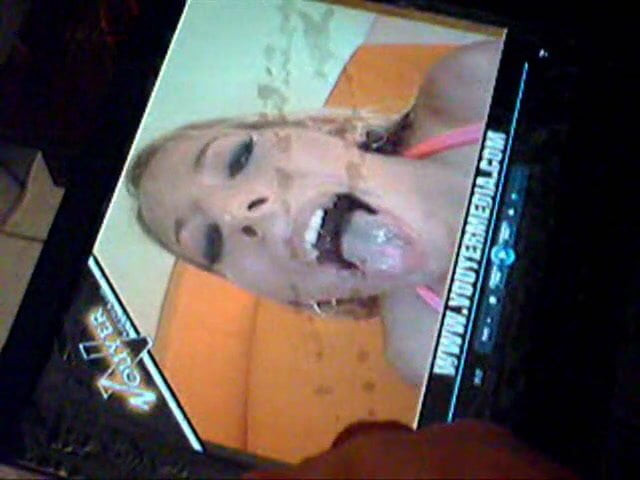 Porn Starlet Ashley Jensen Cum-Covered