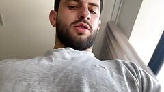 Horny Straight Bro jerking all the time - Verbal Camp Buddy Masturbation session