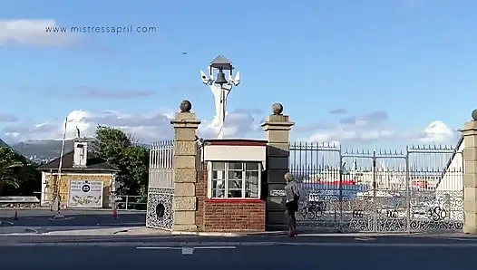 Sahibe April tarafından umumi tuvalet sürtüğü