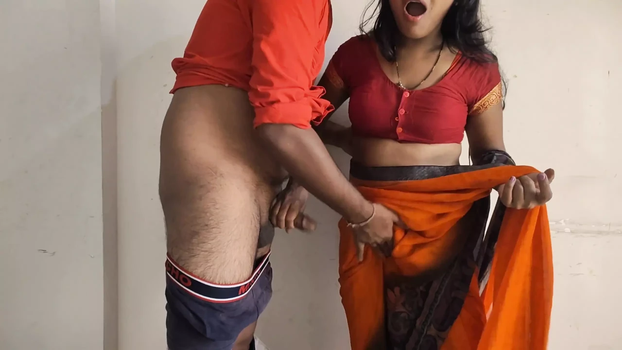 Desi Bhabhi Was Working When Her Neighbor Came