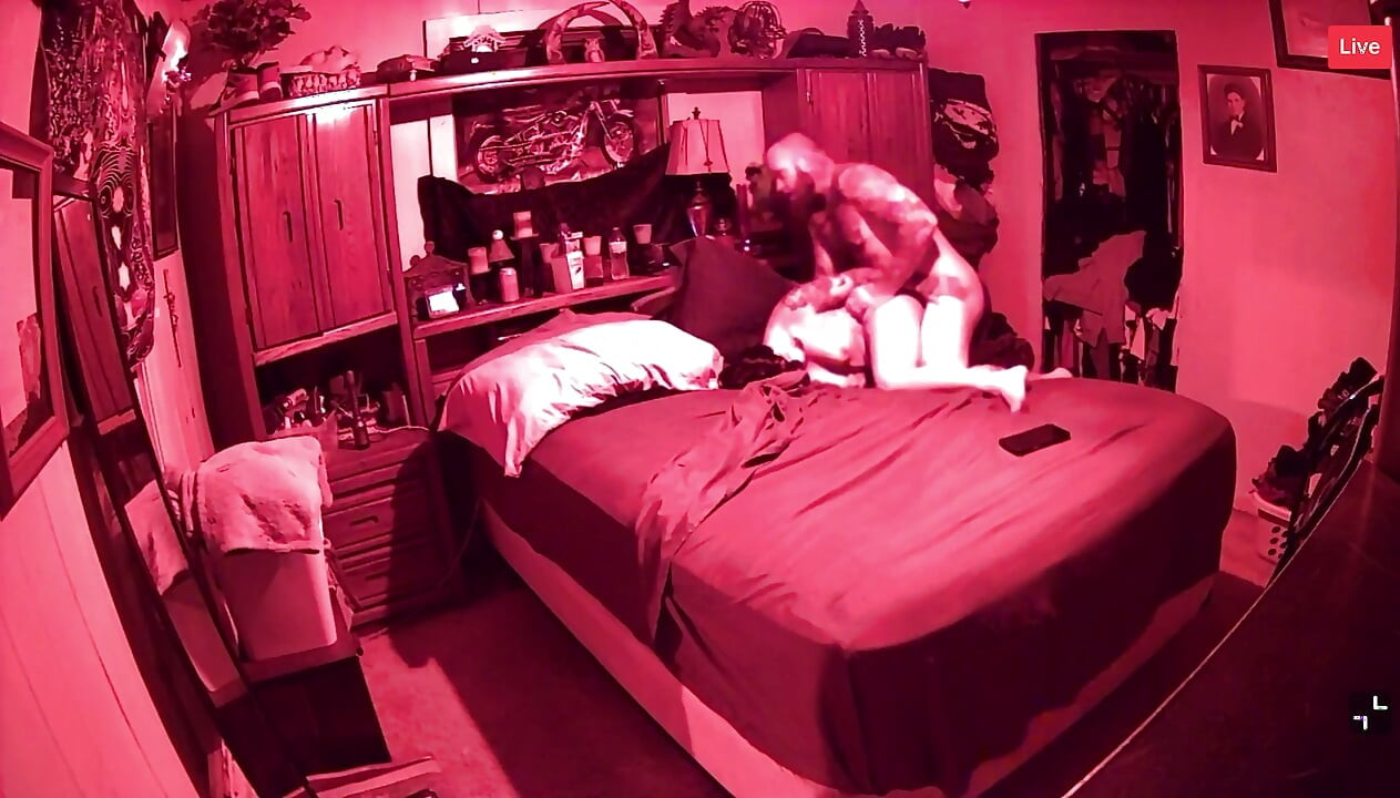 Had to be quiet, his stepmom was in the other room
