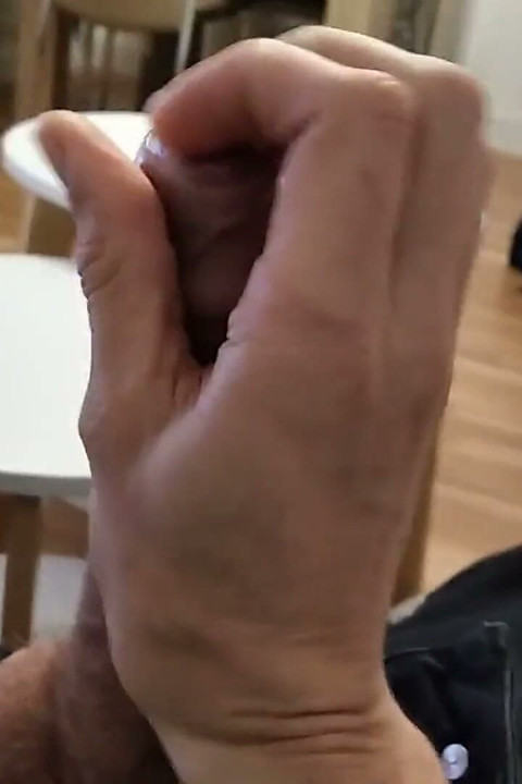 Handsome Guy with a Rich Fat Cock Fucks His Belt Buckle and Gives You His Cream