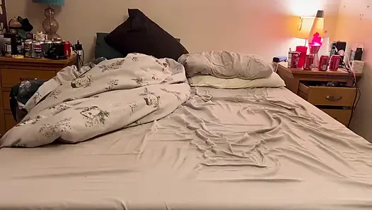 luck guy being rimmed hard and wanked at the same time and cum