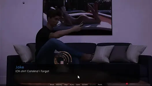 Sunset Rose 10 Daniela bana göğüslerini gösterdi ve neigbour yanlışlıkla bana teşhir etti