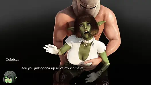 Goblin Layer - Fucking a Big-assed Goblin in Front of My Teammates