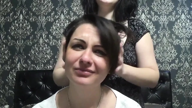 Nose fingering, face messing, silly faces, stockings on head, lips fetish! To Kate!