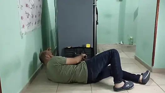 I'll Fix Your Fridge More Often Because You Gave Me an Amazing Blowjob, Stepsister. What a Great Fuck!