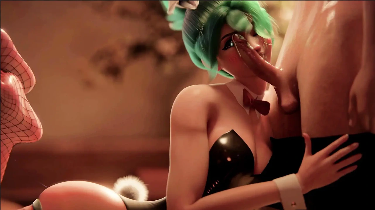 兔子女孩Kiriko激情口交（无码）