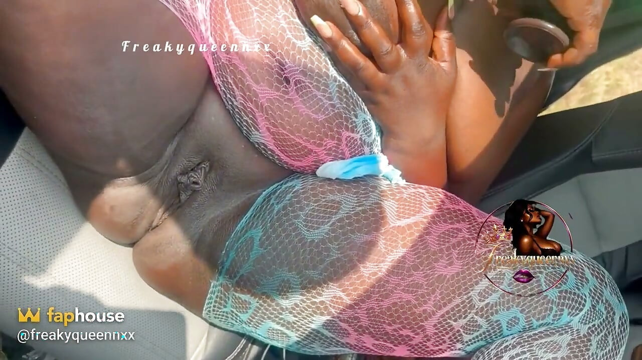 Solo Outdoor Car Masturbation Video