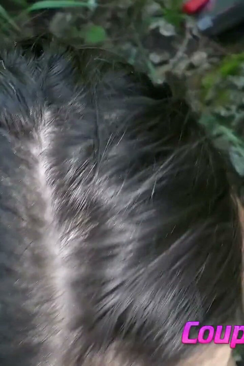 야외에서 입 따먹기 및 사정